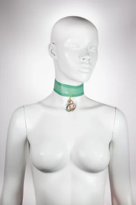 AMPHITRITE thick choker size S (Light)